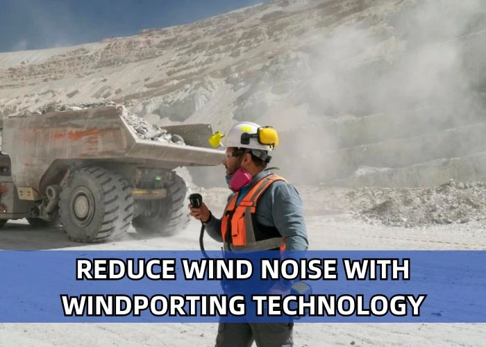 Reduce wind noise