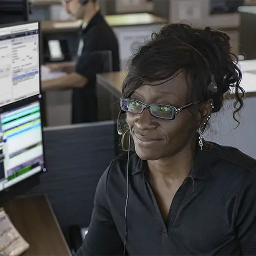 avigilon dispatch woman