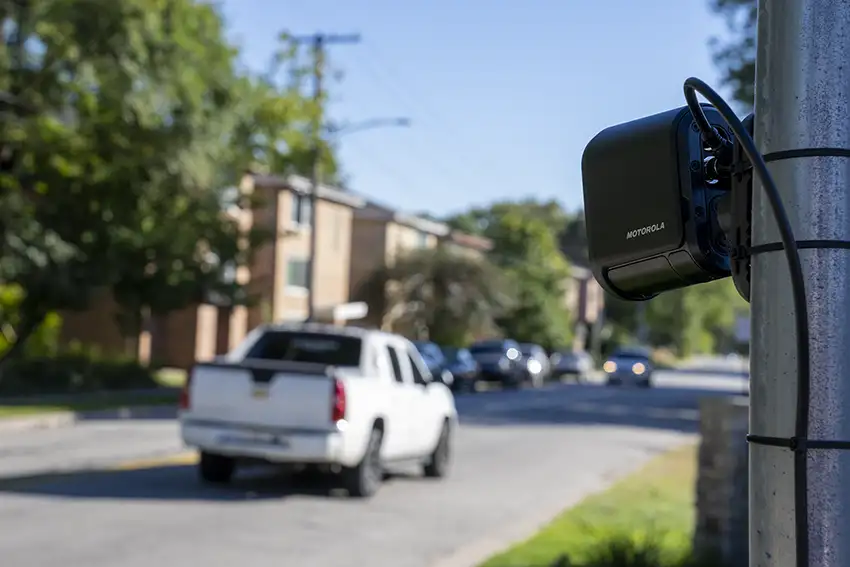 License Plate Recognition Car